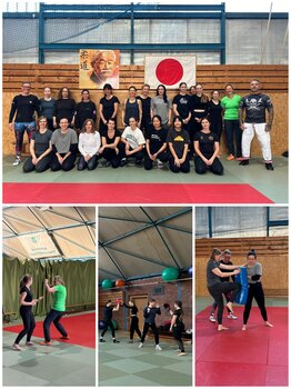 Teilnehmerinnen Schnupperkurs Selbstverteidigungskurs